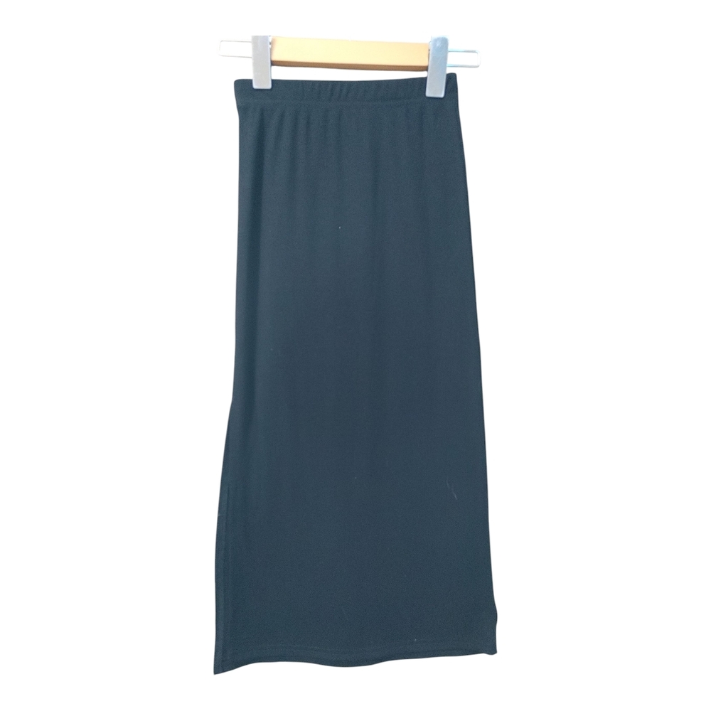 SHEIN Black Midi Pencil Skirt for Work